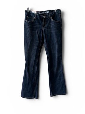Mossimo Women's Boot Cut Jeans Size 9L Dark Low Rise
Straight Hip NWT